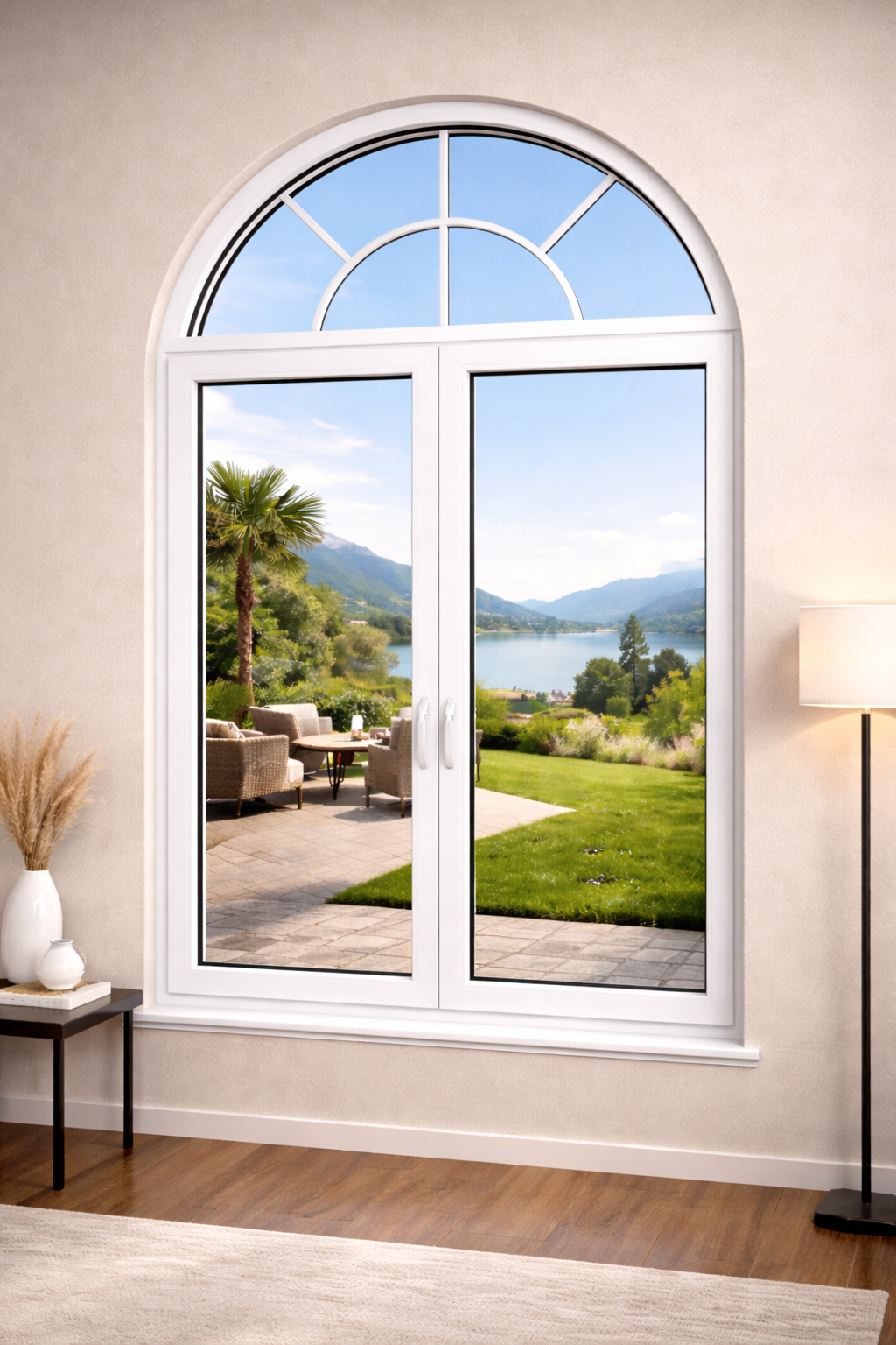 uPVC Arched Window