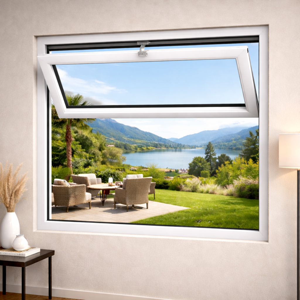 uPVC Top Hung Window