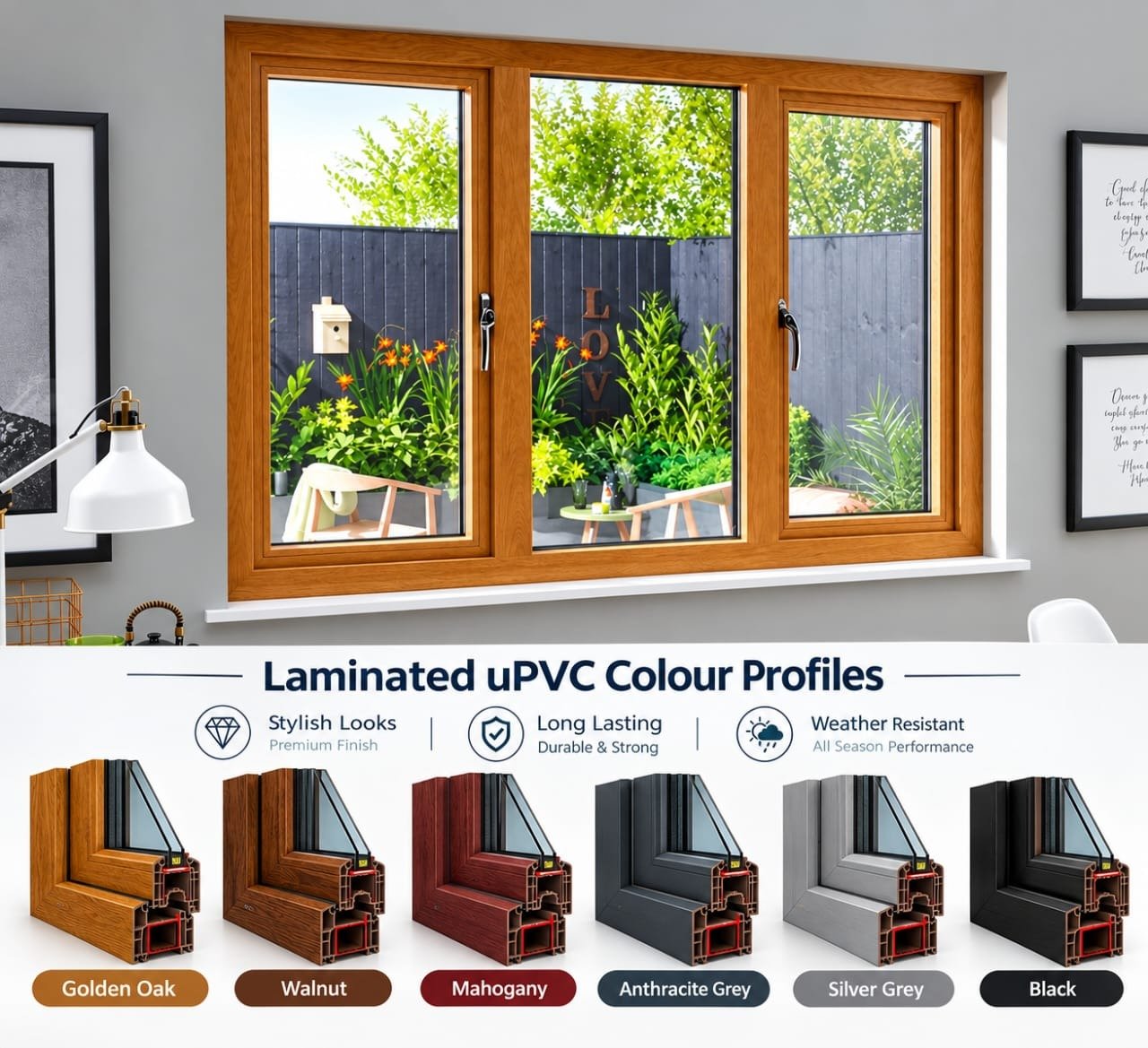 Upvc Laminate Profile